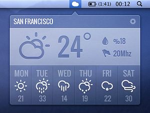 Simple Mac Weather App by Osman Köycü on Dribbble