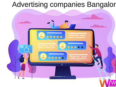 Advertising companies Bangalore by webi7_web on Dribbble