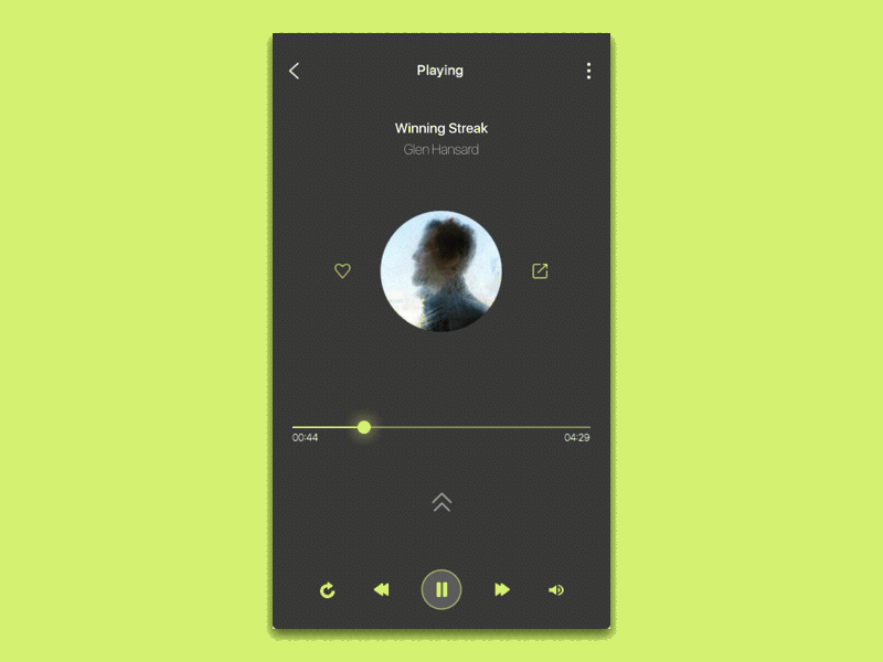 Daily UI #009 Music Player