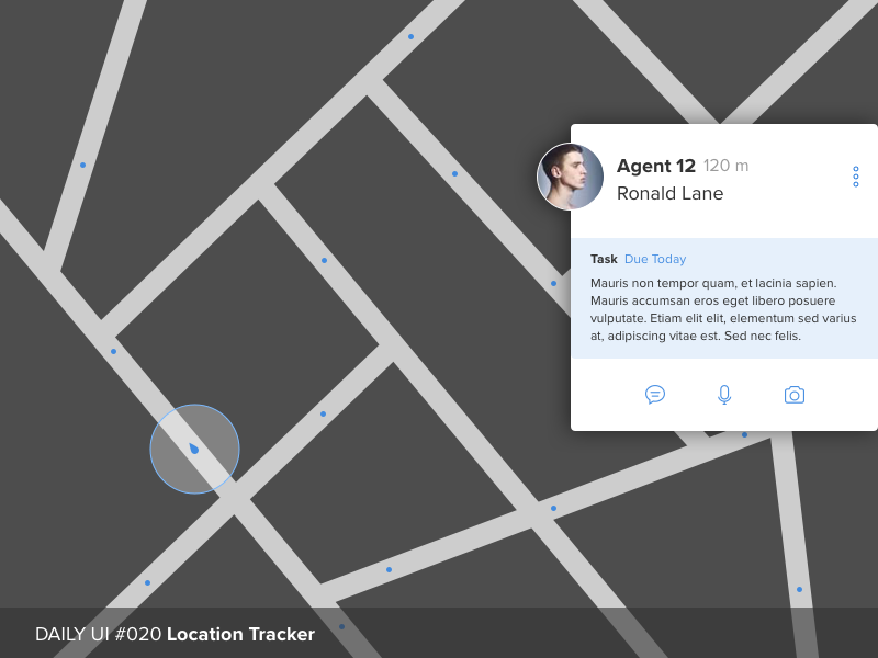 Daily UI #020 Location Tracker tracker location dailyui ui daily