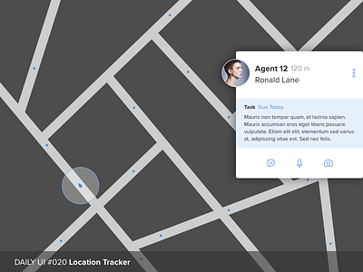 Daily UI #020 Location Tracker daily dailyui location tracker ui