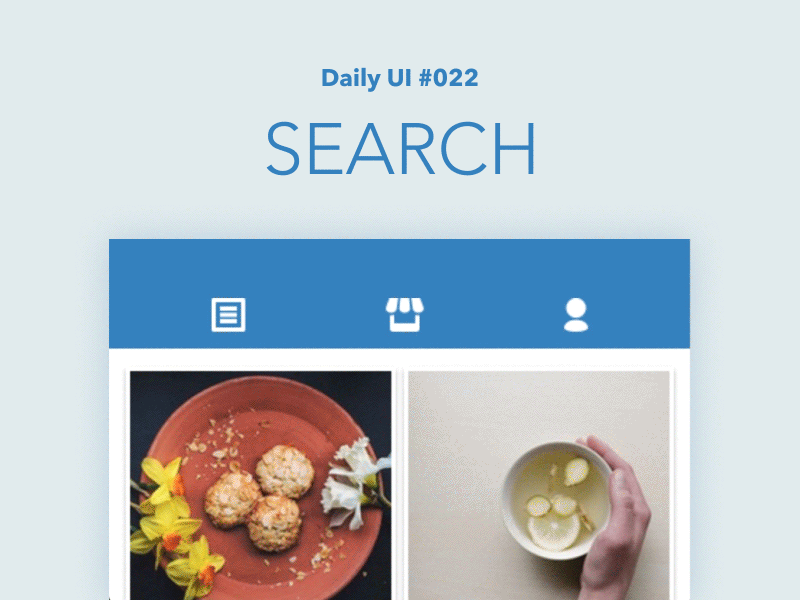 Daily UI #022 Search daily day22 search ui