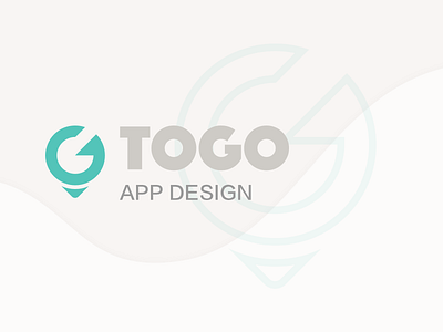 ToGo App Design app design delivery food delivery mobile togo