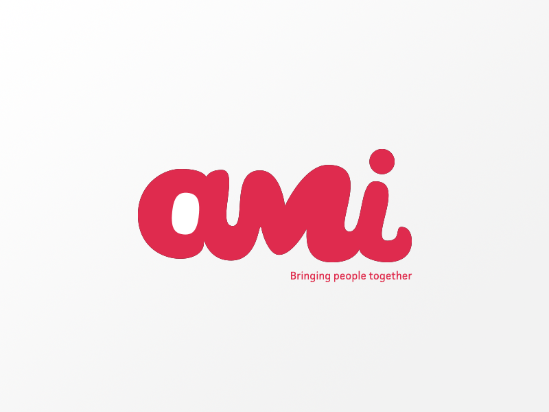 Ami Logo Evolution ami branding friendship identity logo volunteering