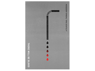 There Will Be Blood Poster minimal minimalist movie movie poster poster there will be blood
