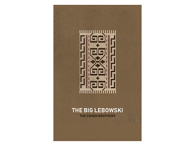The Big Lebowski film film poster lebowski minimal minimalist movie movie poster rug sweater the big lebowski the dude