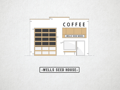 Wells Seed House brand identity branding coffee coffee roasting design identity branding logo logo design