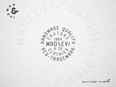 Mad & Evi brand branding design graphic design graphic elements graphics logo logo design
