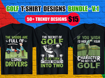 Golf t-Shirt Design Bundle V.1 best t shirt design website custom ink custom t shirts custom t shirts cheap custom t shirts online custom text shirt father t shirt golf polos golf t shirt nike golf shirt nike polo shirt polo golf shirts t shirt design ideas t shirt design maker t shirt design template typography design typography t shirt design typography t shirt template typography t shirt vector