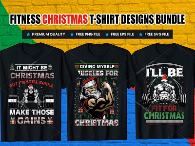 Gym/Fitness Christmas T-Shirt Design Bundle best t shirt design website custom t shirts custom t shirts cheap custom t shirts online custom text shirt fitness shirt designs fitness shirt ideas fitness shirts fitness t shirt design ideas fitness t shirt quotes gym t shirt ideas t shirt design ideas t shirt design maker t shirt design template typography design typography t shirt vector typography t shirt design typography t shirt template