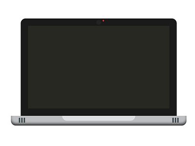 Laptop css flat icon image laptop macbook ui element