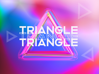 TRIANGLE branding design icon illustration logo typography vector