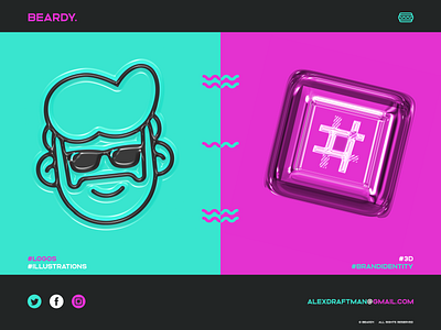 BEARDY. animation app branding design dribbble graphic design icon illustration logo motion graphics vector