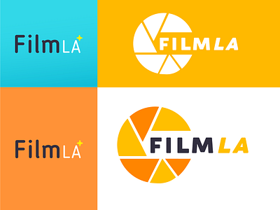 LA Rejected Logos aperture branding camera design film ideas illustration la logo movie reject type vector