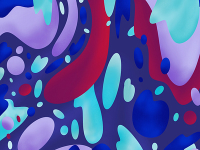Deoxyribonucleic Acid abstract art colorful doodle illustration ipad pattern subversive surrealism