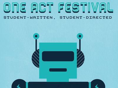 One Act Festival Poster (REBOUND)