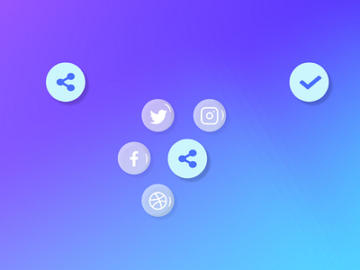 Daily UI - 010 Social Share Icon