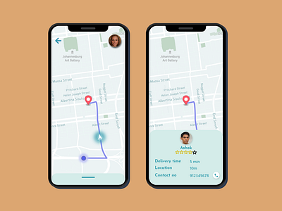 Daily UI - 020 Location Tracker