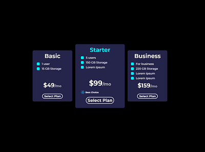Daily UI - 030 Pricing 3d animation branding daily ui daily ui 03 daily ui 030 daily ui 030 daily ui 030 daily ui 030 pricing daily ui 030 pricing daily ui 030 pricing daily ui 030 pricing daily ui pricing dailyui 030 graphic design logo motion graphics pricing pricing page ui