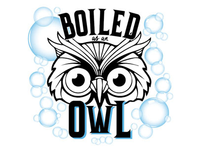Boiled Owl 2color tshirt tshirtdesign