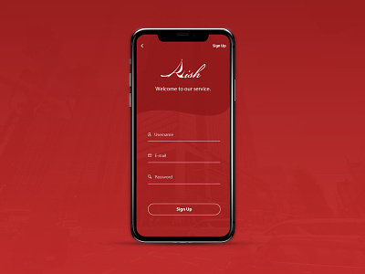 Daily UI 001 "Sign Up"