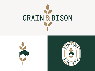 Grain & Bison logo