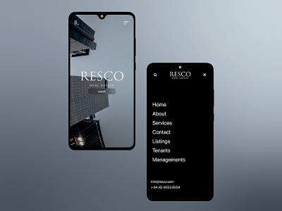 RESCO - Mobile Responsive app ui mobile app mobile ui real estae ui real estate real estate mobile app ui design