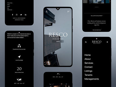 RESCO - Mobile Design app design mobile app mobile design real estate real estate ui ui app ui design uiux