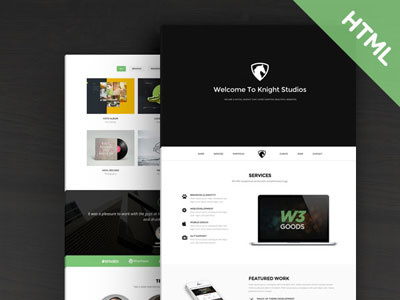 Knight - Free Bootstrap Theme