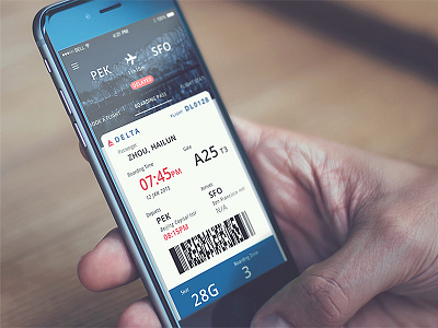 Boarding Pass boardingpass flight mobile ticket