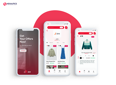 Shopping App application design dibbble explore ui ux xd design