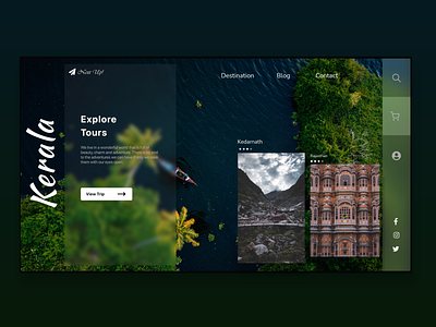 Travel application branding design dibbble explore illustration logo ui ux xd design