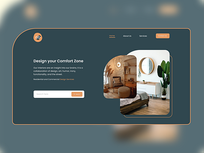 Interior Design Landing Page