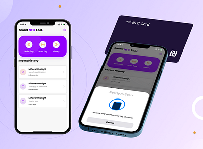 NFC Smart Tool | App Design app design application branding design dibbble dribbble explore figma illustration logo nfc nfc smart tool nfc tool photoshop ui ux xd design