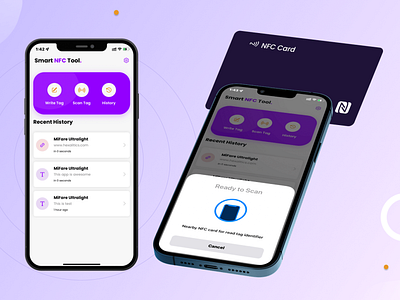 NFC Smart Tool | App Design