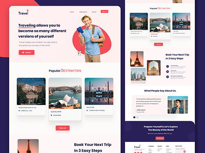 Travel - Website Design