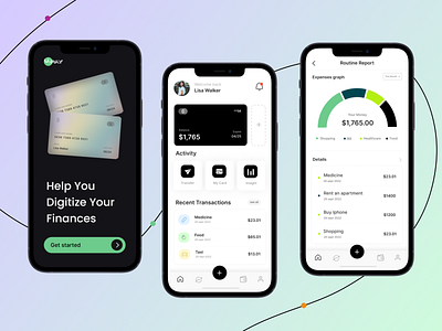 Finance App Design