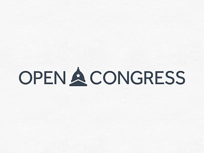 OpenCongress Logo congress icon logo opencongress sunlight foundation