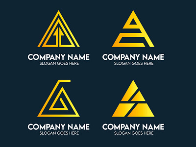 pyramid shaped company logos