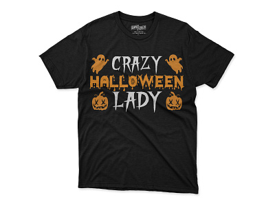 Halloween lady t-shirt design branding design graphic design halloween illustration t shirt t shirt deisgn t shirt design