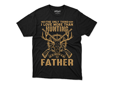 Hunting t-shirt design deer t shirt father free mokup hunting hunting t shirt t shirt design t shirt mokup