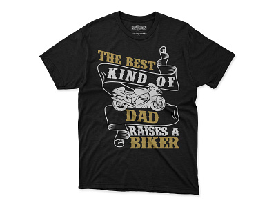 Dad Biker t-shirt design