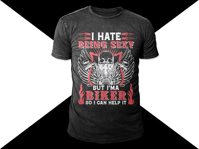 Vintage Biker t-shirt design