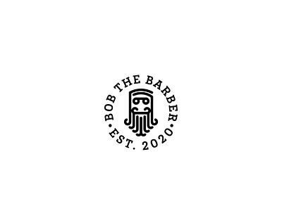 Daily Logo Challenge: Day 13 - Bob The Barber, barbershop