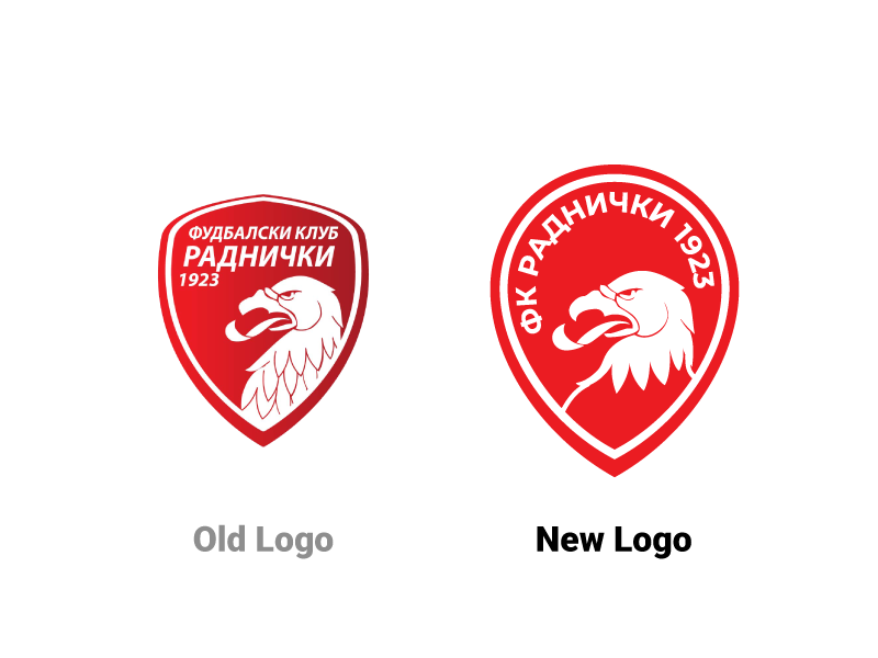 FK Radnički Niš Logo Redesign by MBDesign on Dribbble