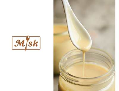 MISK Manufacture of Condensed Milk branding logo