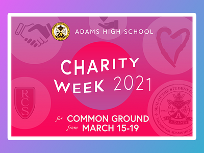 Charity Week Branding charity charity event event branding event flyer flyer flyer design social media