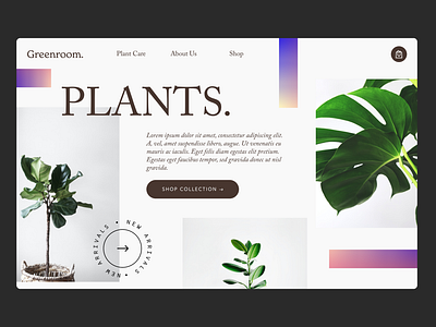 Plant Store Landing Page