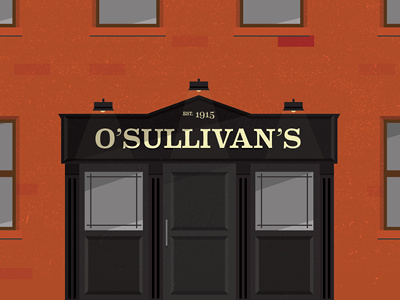 O'Sullivan's Pub illustration pub