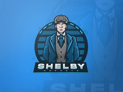 Mascot logo Shelby design illustration logo